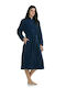 Primavera Winter Women's Robe Blue Blue