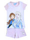 Kids Set with Shorts Summer 2 Pieces Pink White