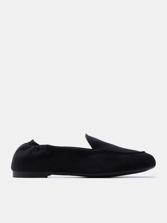 Luigi Damen Faulenzer in Schwarz Farbe