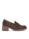 Loafers Dama Din Piele Maro