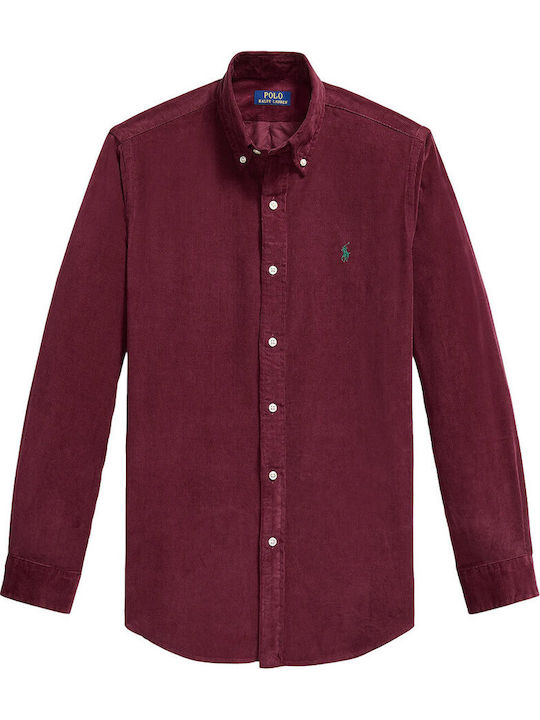 Ralph Lauren Long Sleeve Shirt Dark Red