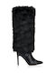 Women's Boots with High Heel Black