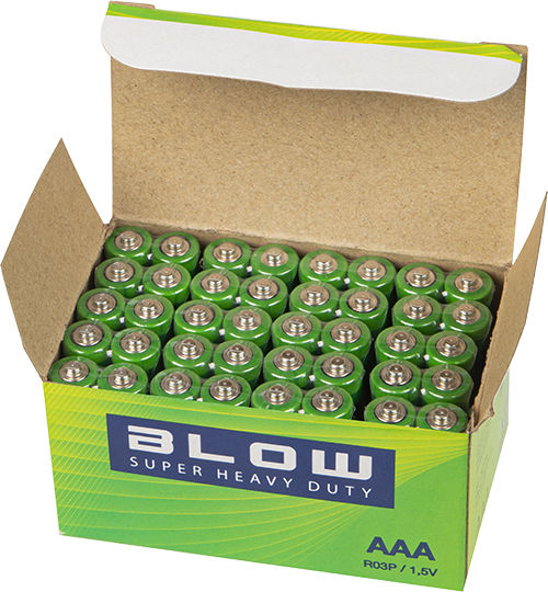 Blow Цинкови Батерии AAA 1.5V 40 Бр