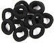 Donegal Set Hair Scrunchies With Ribbon 12 Pieces