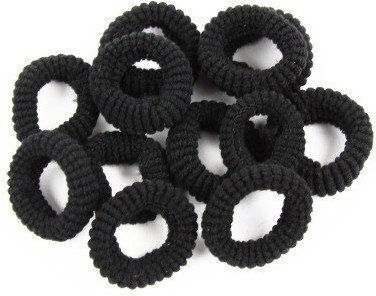 Donegal Set Hair Scrunchies With Ribbon 12 Pieces