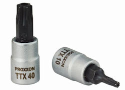Proxxon Bit Socket with Torx Bit and 1/4'' Drive Size Torx Size T25x37mm