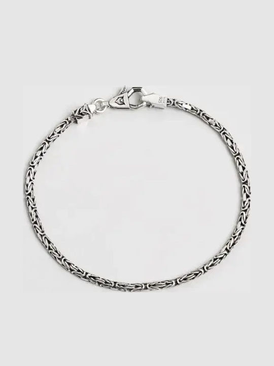 SteweHome Männer Silber Kette Hand Länge 21cm