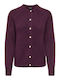 Damen Strickjacke Mauve Wein