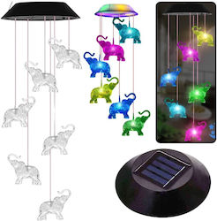 Lean Toys Hängendes Solarleuchten RGB mit Fotowiderstand