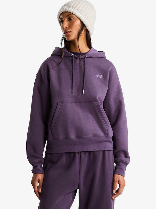 The North Face Women's Hooded Sweatshirt Purple