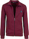 Men's Burgundy Cardigan