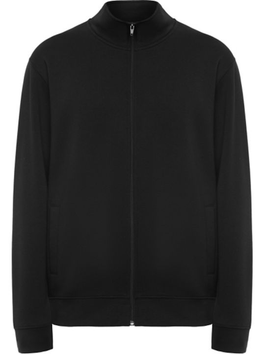 Roly Cardigan bărbătesc Fleece Negru