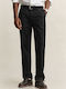 Men's Chino Trousers Regular Fit Black