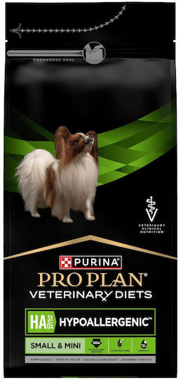 Pro Plan Veterinary Diets HA 1.4kg Dry Diet Dog Food for Puppies of Small Breeds with Corn