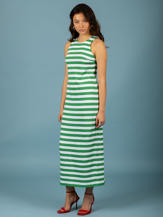 Summer Midi Dress Green