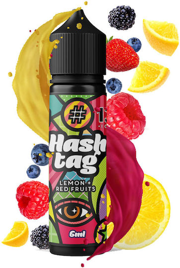 Hashtag Flavor Shot Ice 6ml/60ml 1τμχ Lemon Red Fruits Ice