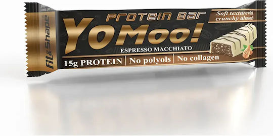 Fit & Shape Protein Bar with Espresso Macchiato Flavour 65g