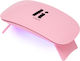 Hi Hybrid UV/LED Nagellack Aushärtungslampe 6W Rosa