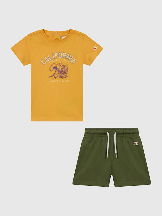 Champion Σετ 2τμχ Yellow