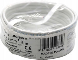 Power Cord with Cable Properties 2x0.75mm² 2m Flexible