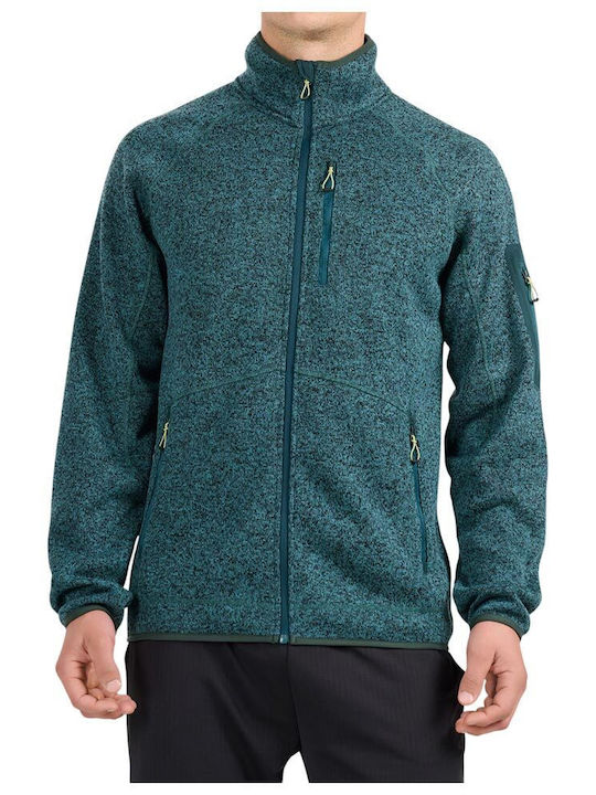 Cardigan bărbătesc Fleece Verde