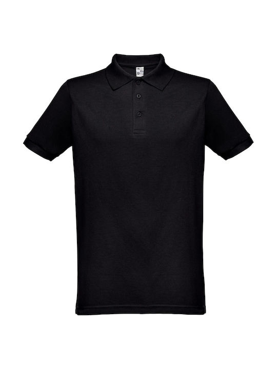 Th Clothes Μπλούζα Εργασίας Polo Κοντομάνικη Μαύρη Th Clothes Μπλούζα Εργασίας Polo Κοντομάνικη Μαύρη