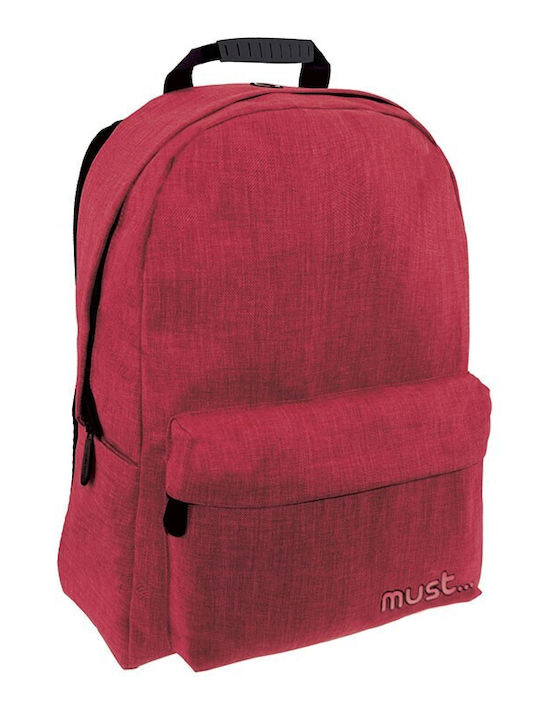 Must Team Monochrome Jean Schulranzen Rucksack Grundschule Rote Must Team Monochrome Jean Schulranzen Rucksack Grundschule Rote