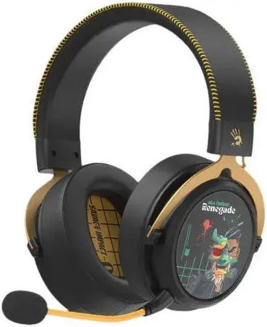 A4Tech Bloody MR595 Căști gaming Over Ear Wireless cu conexiune Bluetooth Gri
