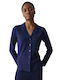 Triumph Triumph Damen Schlafanzug & Pyjamas Winter Bluse Blau Mix & Match Lsl