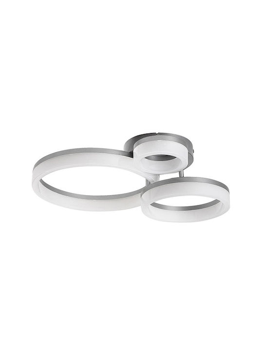 Rabalux Amilia Smart Silver Mount Ceiling Light...