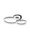 Rabalux Amilia Smart Black Mount Ceiling Light With Integrated LED