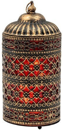 Decorative Table Lamp E14 Lantern 10x10x20cm