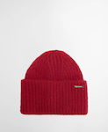 Barbour Women's Knitted Beanie in Red