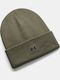 Beanie Unisex Knitted Beanie in Khaki Colour