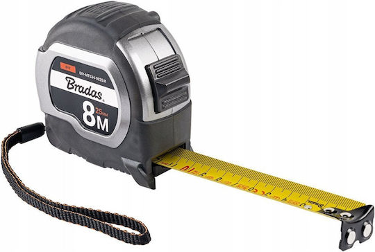 Bradas Maßband Mit Magnet 8m