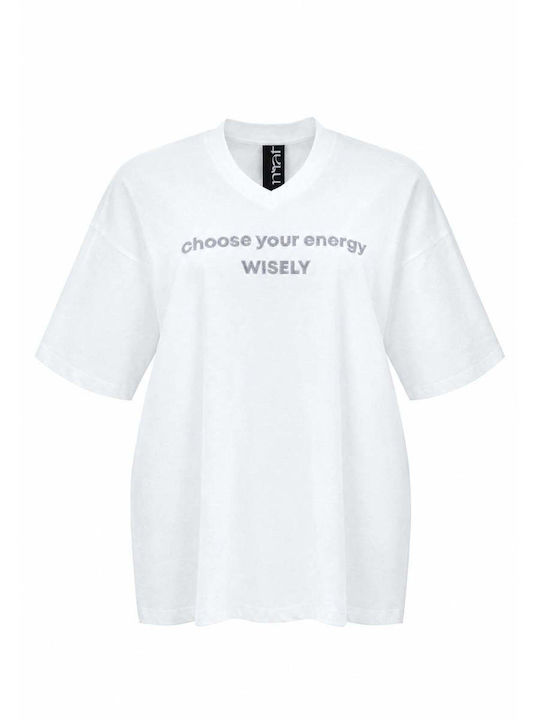 Mat Fashion Tricou Damă Ecru