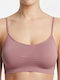 Damen Sport-BH Rosa mit Leichter Polsterung