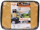 Ruris 18333 Dreieckiges Sonnensegel 3 X 3 X 3 M