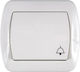 Kontakt-simon Button Bell Simon Chord Single 10ax Beige Ad1/12