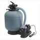 Compact Филтър Пясък за Басейн с Water Flow 10m³/h и Диаметър 60см