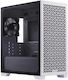 Elite 302 Lite Gaming Mini Tower Computer Case with Side Window White