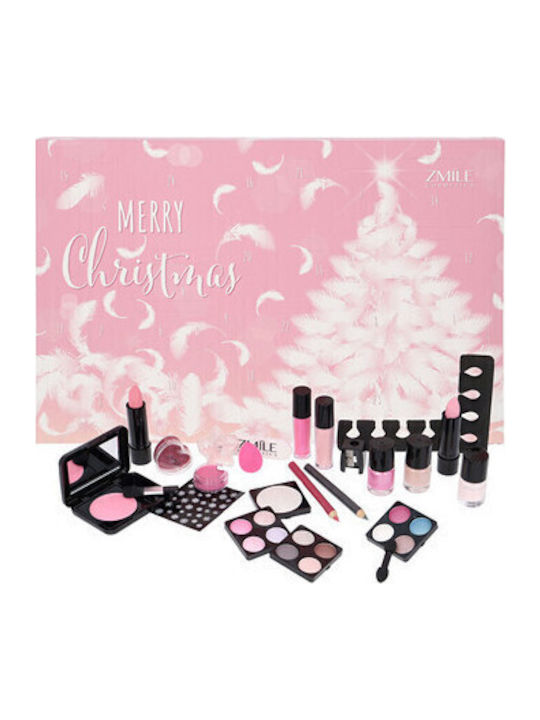 Zmile Cosmetics Комплект за грим Advent Calendar Traditional Pink