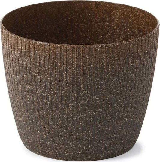 Lamela Пластмасова Саксия За Цветя Espresso 30.5x30.5см