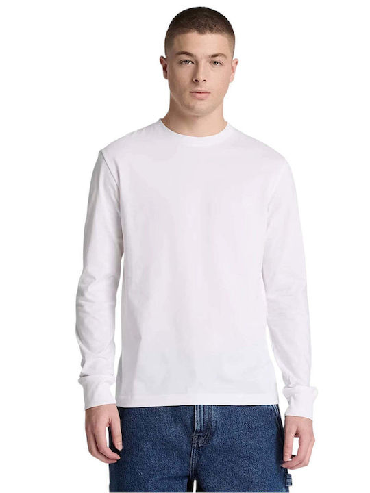 Dunstan River Long Sleeve Blouse White