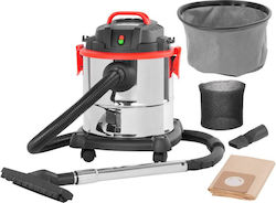 SGTT Aspirator Umed-Uscat 1200W cu Recipient Inoxidabil 20lt Gri SGTT Aspirator Umed-Uscat 1200W cu Recipient Inoxidabil 20lt Gri