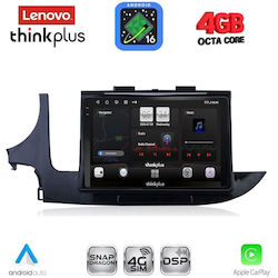 Lenovo Car Audio System for Opel Mokka 2016-2021 Bluetooth USB WiFi GPS Apple CarPlay Android Auto with 9" Touch Screen
