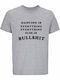 T-shirt Unisex " Dancing Is Everything Everything Else Is Bullshit Harry Styles " Grey Melange