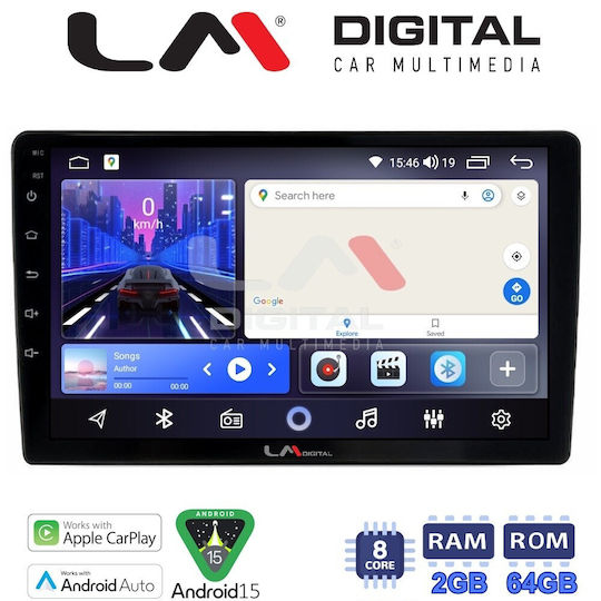 LM Digital Автомобилна Аудио Система За Fiat Panda 2003 2012 Bluetooth USB WiFi GPS Android Auto