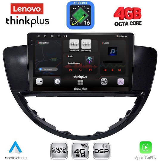 Lenovo Car Audio System for Subaru Tribeca 2007-2014 Bluetooth USB WiFi GPS Apple CarPlay Android Auto with 9" Touch Screen