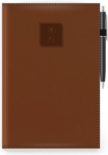 Innostat Дневен дневник B5 2027 LAGO 17x25см